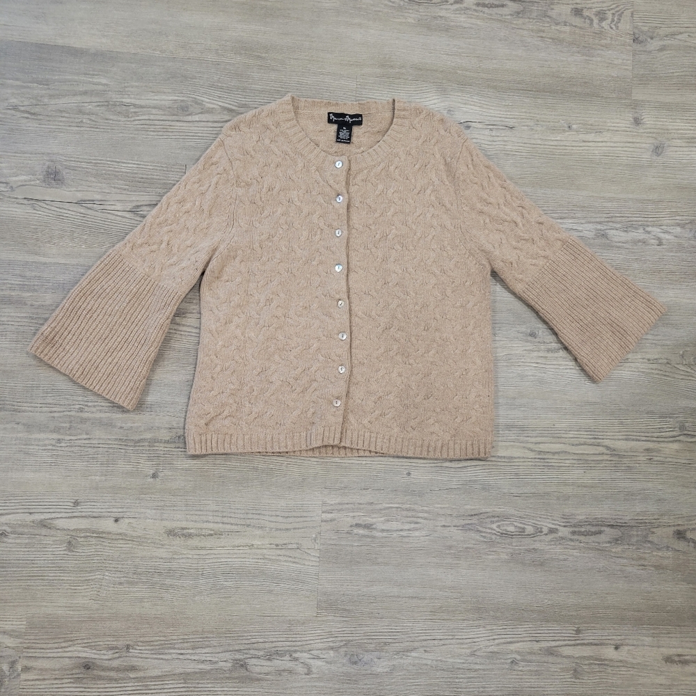 mercer & madison Women's Button Down Wool Cardigan Size XL